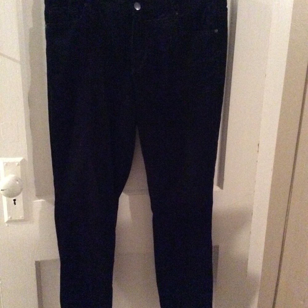 Black velvet Jeans